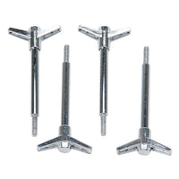 Chrome Edelbrock Valve Cover Wing Bolt 4401