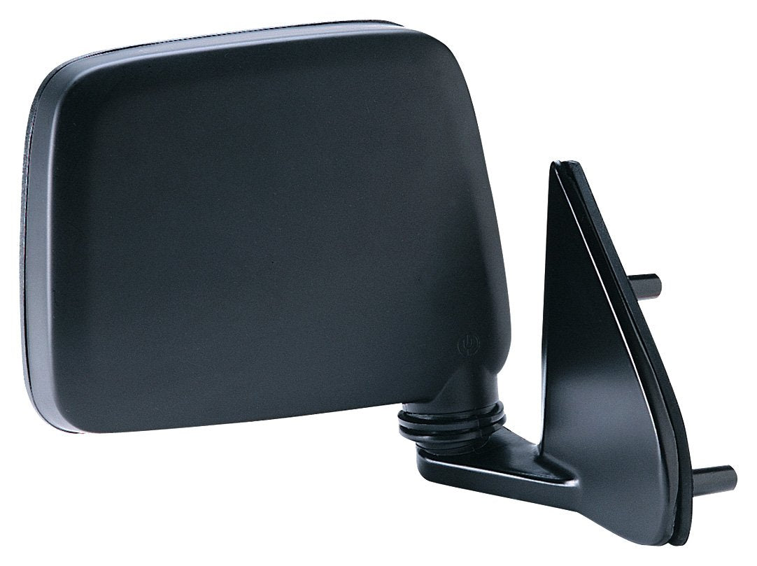 Mirror Passenger Side for Nissan Pathfinder, Pick-Up E/SE/XE, Black, Foldaway, Manual