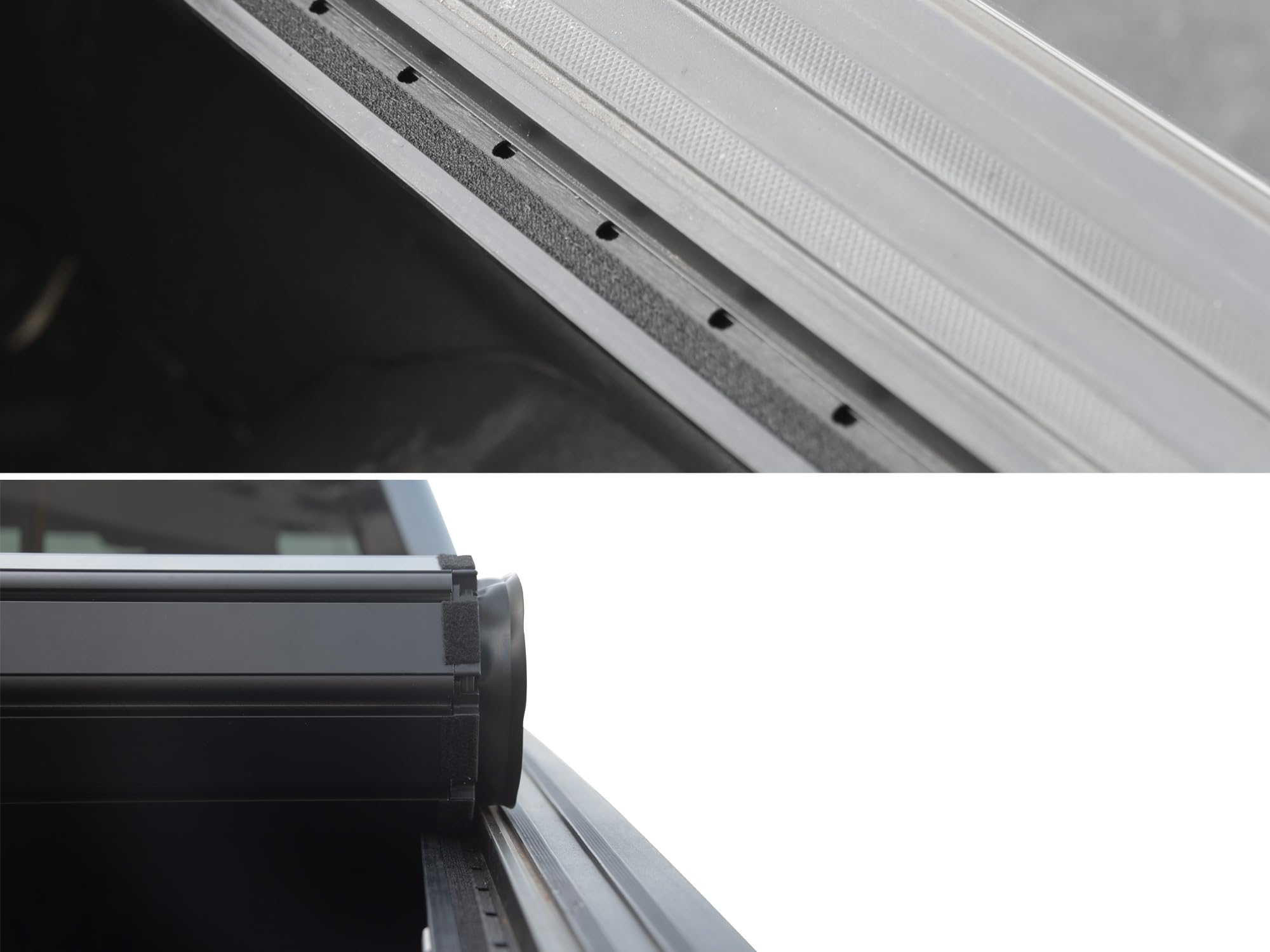 Low Profile Armordillo Hard Roll Up Nissan Frontier Bed Cover Fits 2005-2021 / Suzuki Equator Bed Cover fits 2009-2012 6ft (72") Bed | CoveRex RTX | 8723913
