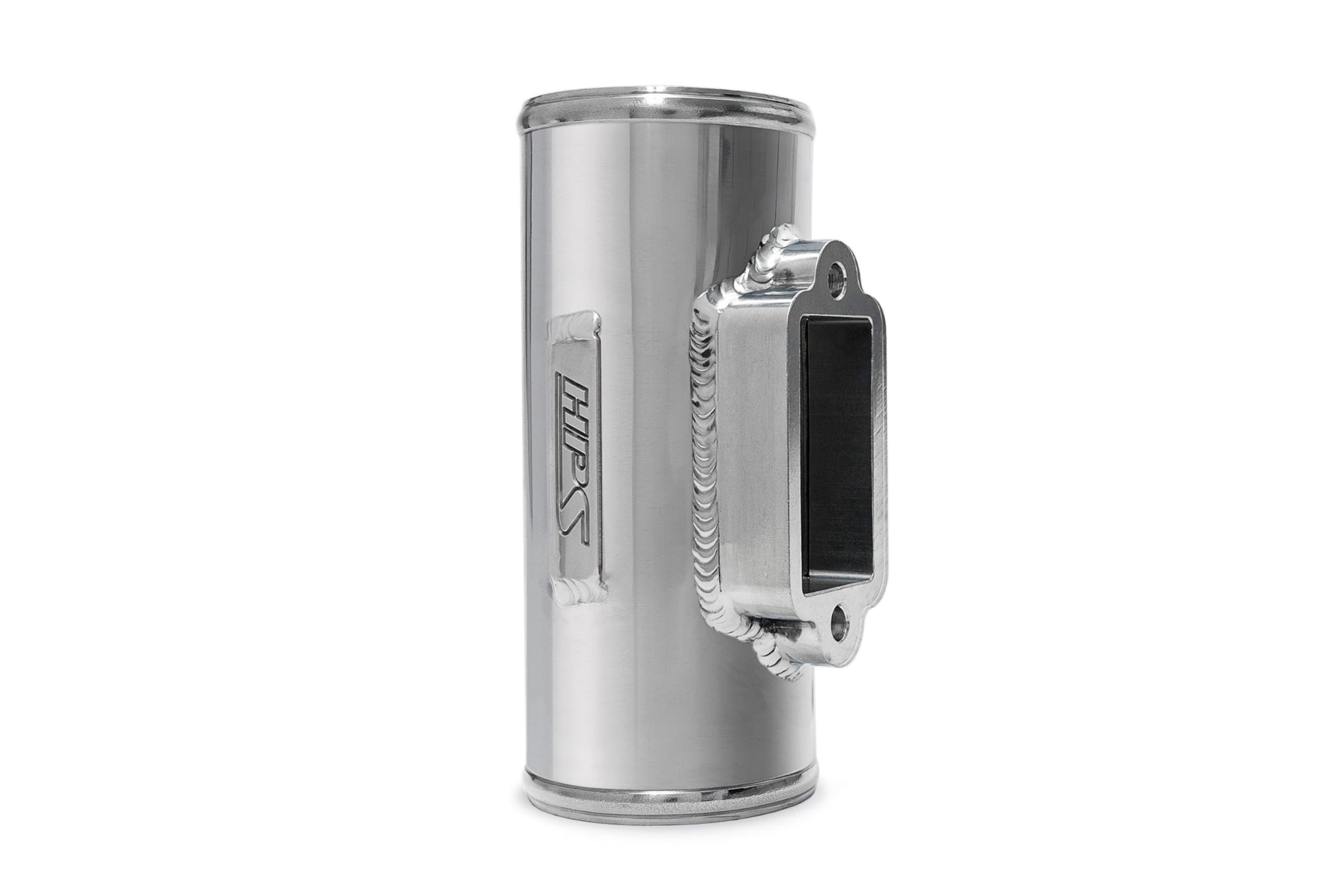 3" HPS Polished Aluminum MAF Sensor Housing Compatible for Lexus Toyota 2JZ 1MZ 1UZ Engine, MAF-ADAP-16V2