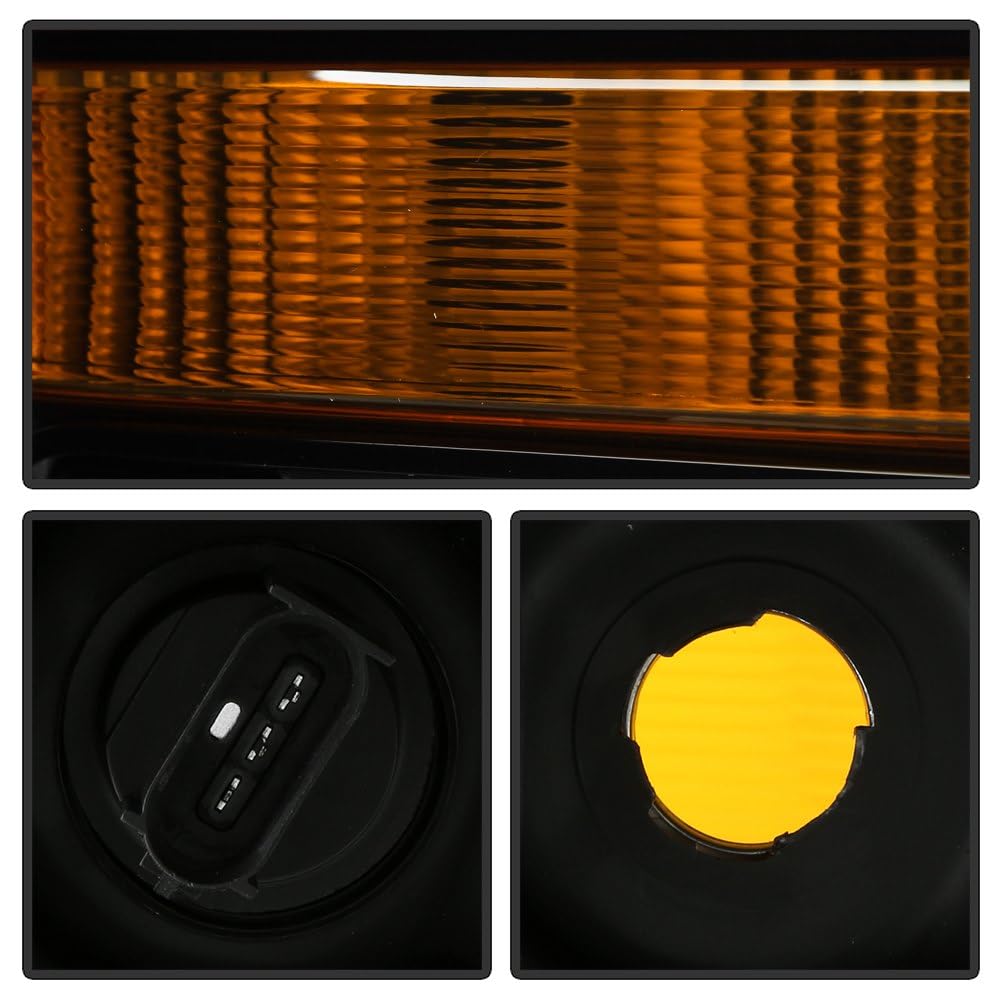 Ford F150 Spyder (POE) 23-24 (Fit 21-22) Halogen Headlight - Low Beam-H11(Included) ; High Beam-HB3(Included) ; Signal-WY21W(Not Included) - OE Black Right OE#ML34-13D154-BA