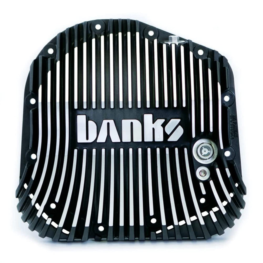 Banks 10.25in 12 Bolt Black Milled Differential Cover Kit Ford F250/ F350 (19252)