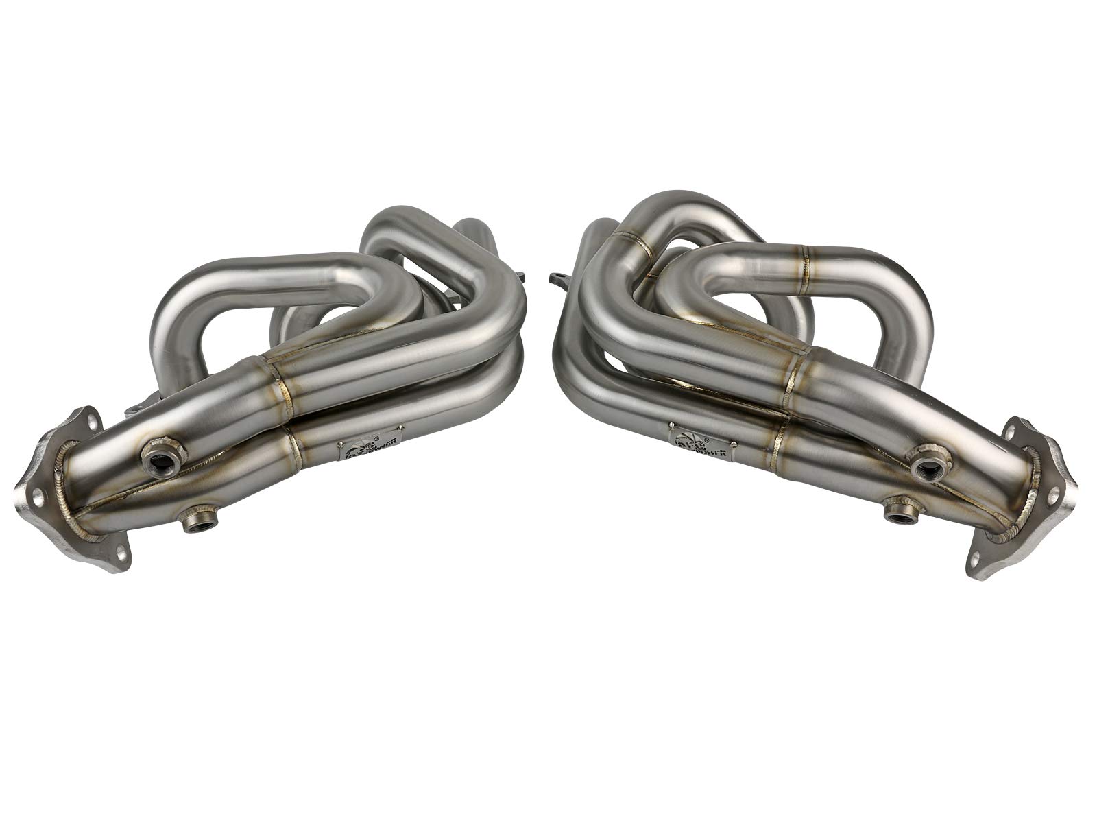 48-34148-H aFe Power Twisted Steel Header for 2020 Chevrolet Corvette (C8), 304 Stainless Steel