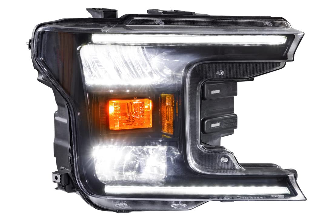 Ford F-150 Morimoto XB Hybrid-R LED Headlights Fits 18-20, Plug and Play Headlight Assemblies (LF955)