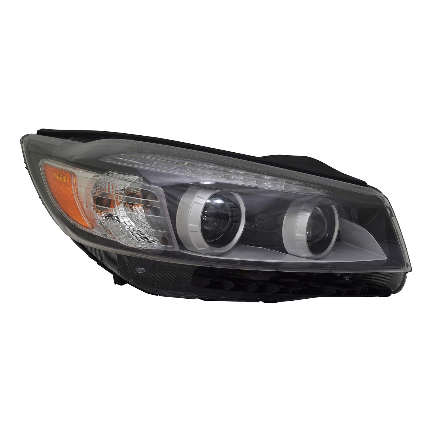 Right TYC Headlight Assembly Compatible with 2016-2018 Kia Sorento