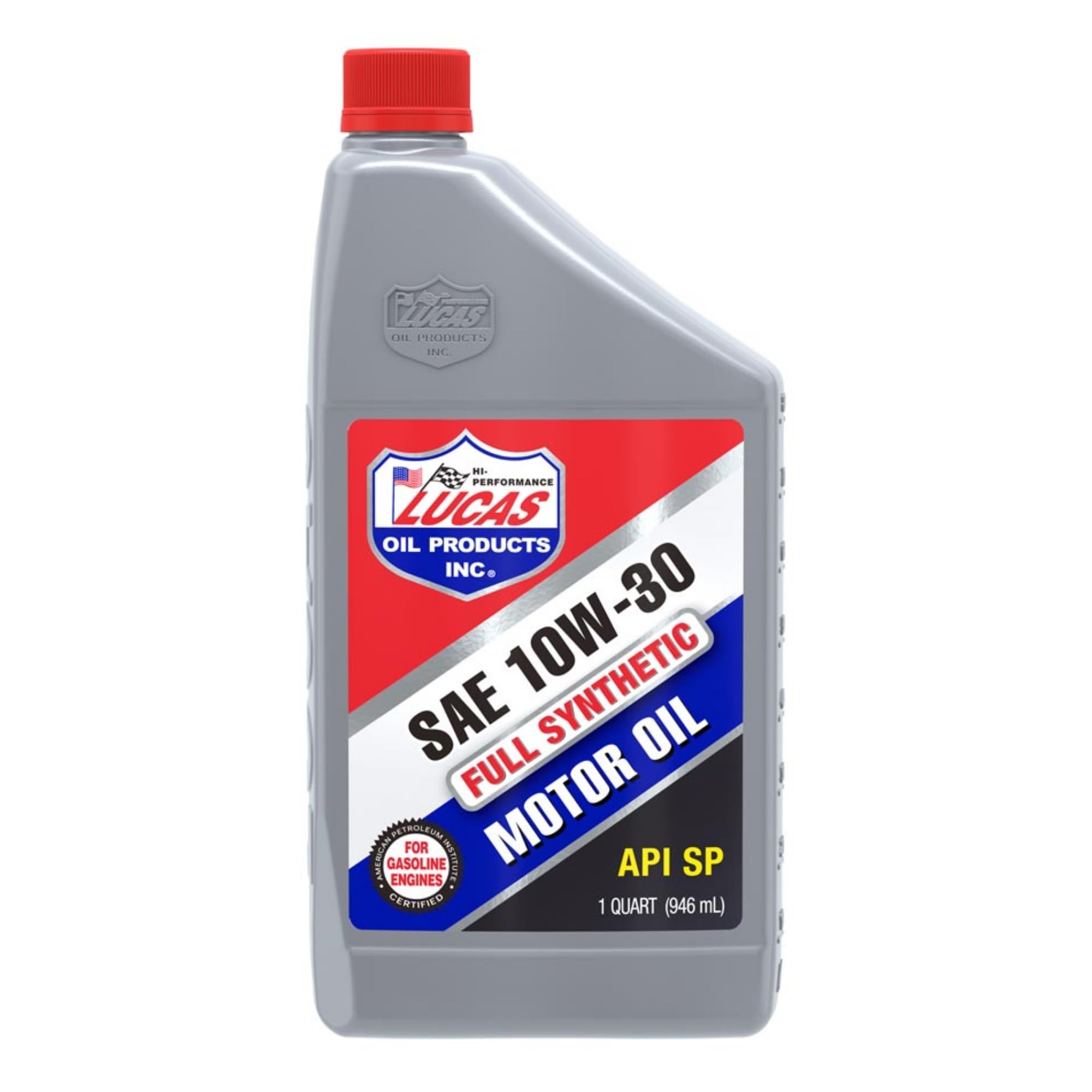 Synthetic SAE 10W-30 Lucas Oil Motor Oil API SP - 1 Quart