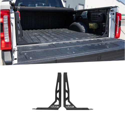 Addictive Desert Designs Channel Bed Stiffeners for The 2023-2024 Ford Super Duty | Reinforces Truck Bed for Heavy Loads & Towing | No Drilling Required | Utilizes Factory Hardware | Made in The USA