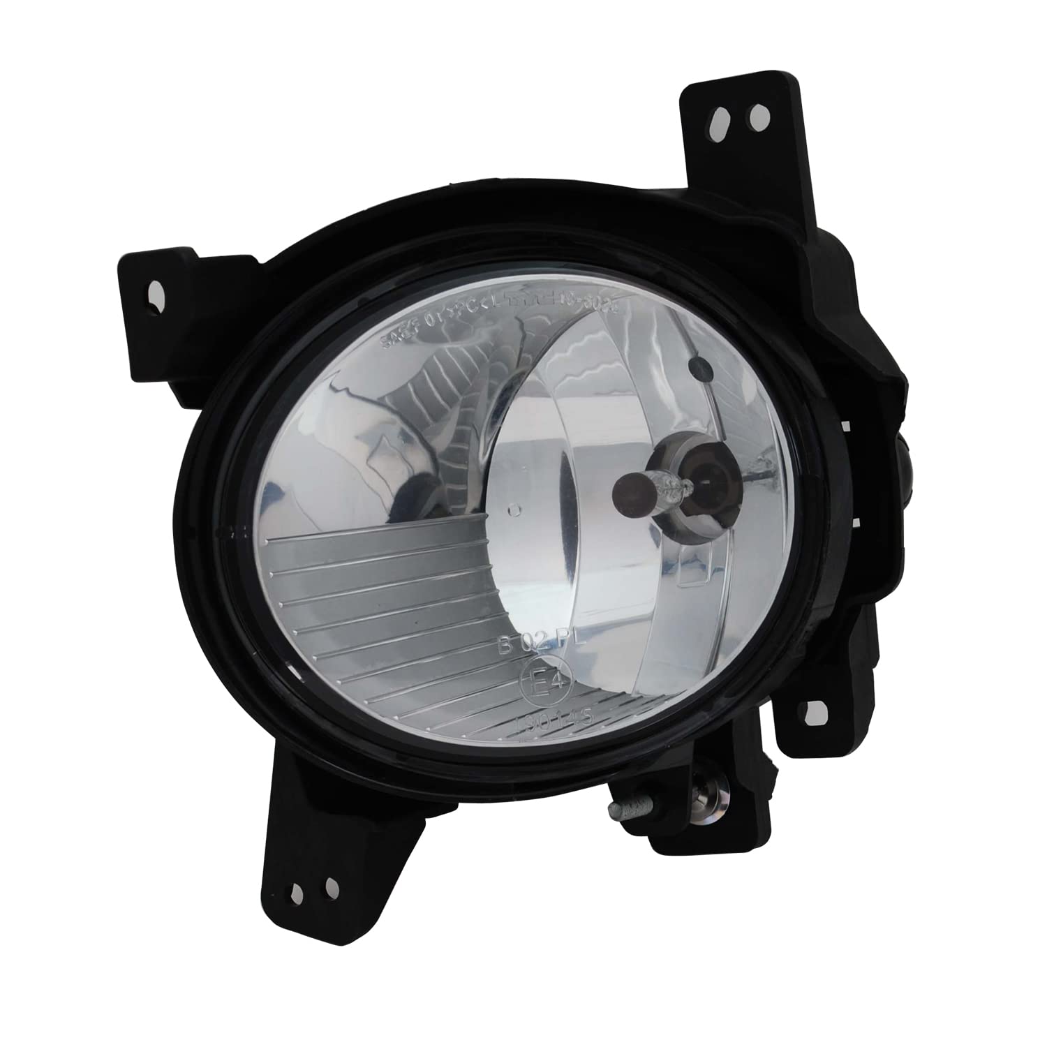 Left TYC Fog Light Assembly Compatible with 2010-2012 Hyundai Santa Fe