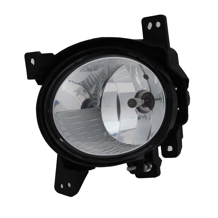 Left TYC Fog Light Assembly Compatible with 2010-2012 Hyundai Santa Fe