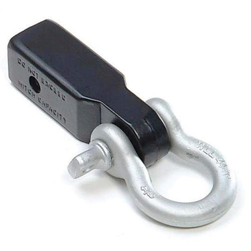 D-Ring Shackle Kit RAMPAGE PRODUCTS for 2" Receiver | Steel, Black | 8610 | Universal Fit
