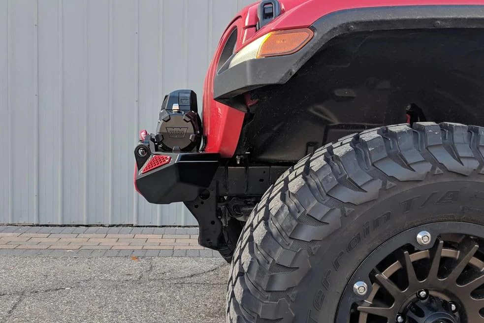 CrawlTek Blaze Revolution Front Bumper. Compatible with Jeep Wrangler JL/JL and Gladiator JT