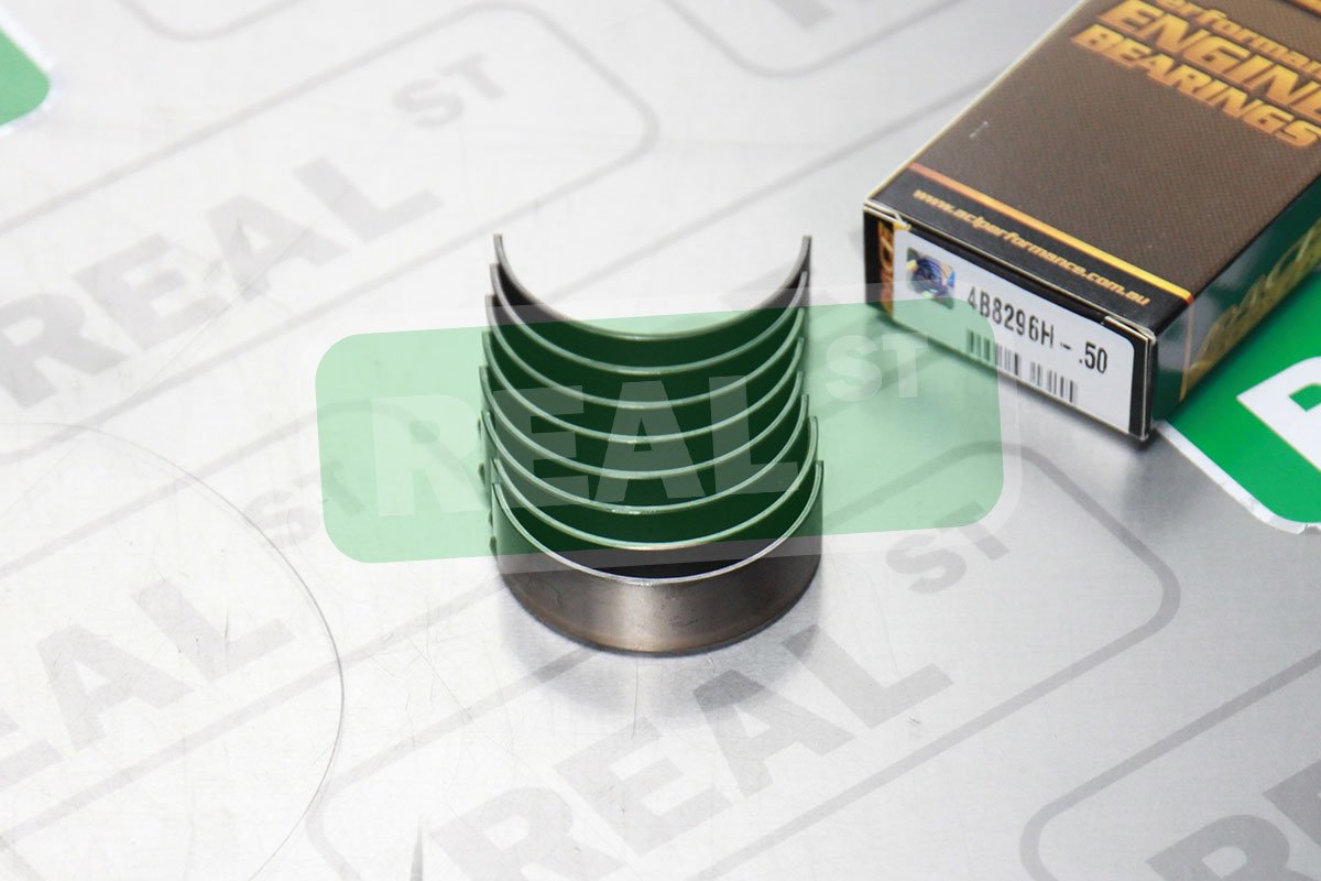 ACL High Performance 4B8296H-.50 Oversized Rod Bearing Set for Subaru, 0.50mm