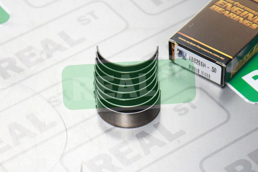 ACL High Performance 4B8296H-.50 Oversized Rod Bearing Set for Subaru, 0.50mm