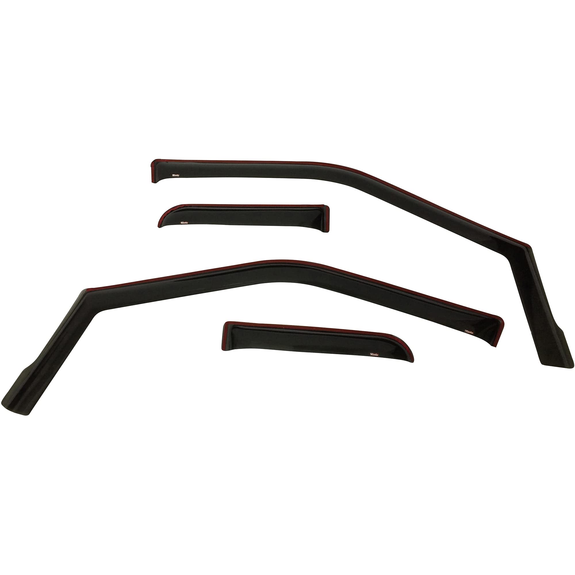 Westin 72-37409 Wind Deflector in-Channel 4pc fits 2015-2025 F-150 SuperCab 2017-2025 F-250 F-350 F-450 F-550 SD SuperCab