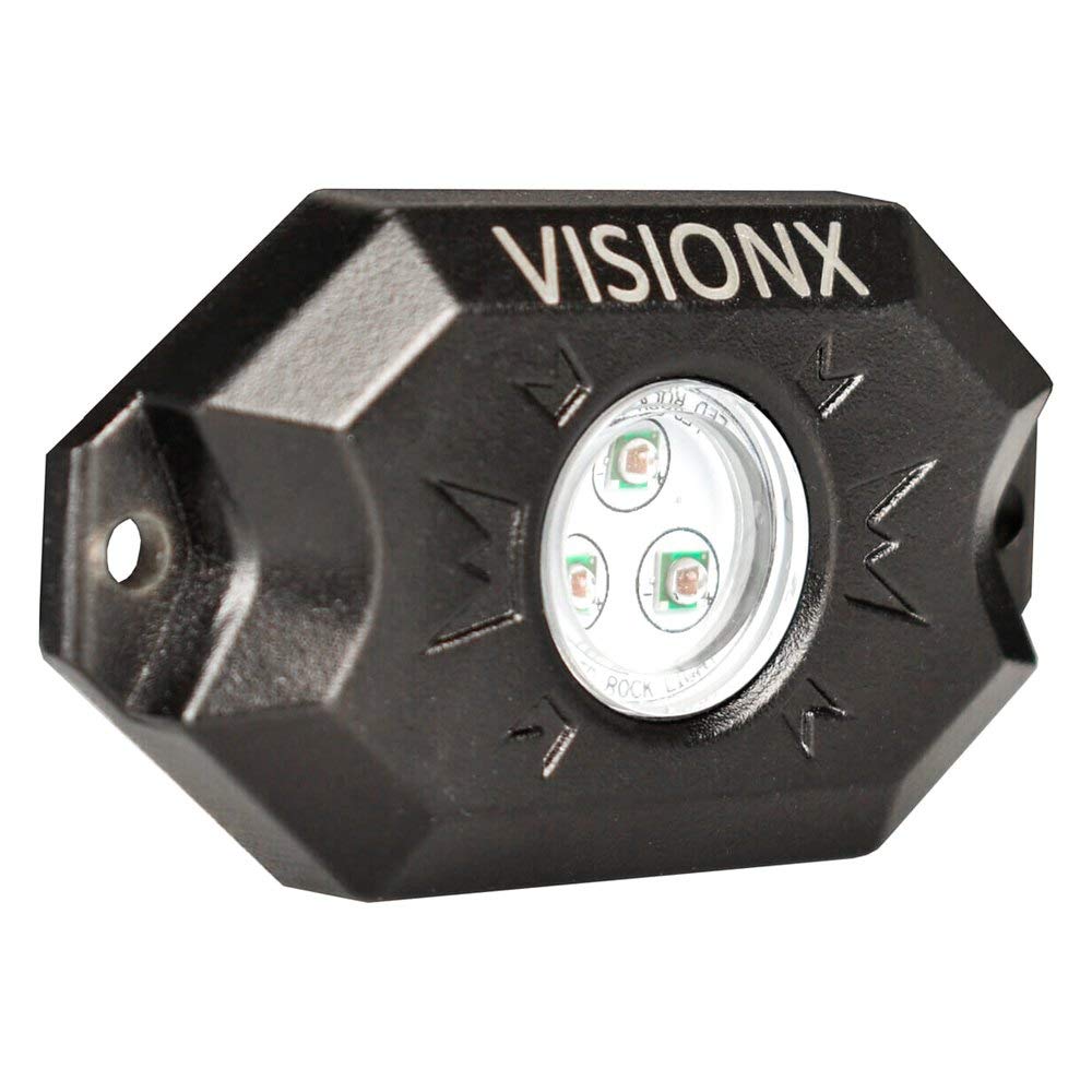 Vision X HIL-RL6A Lighting 9 Watt LED Rock Light Pod Kit 6, Amber