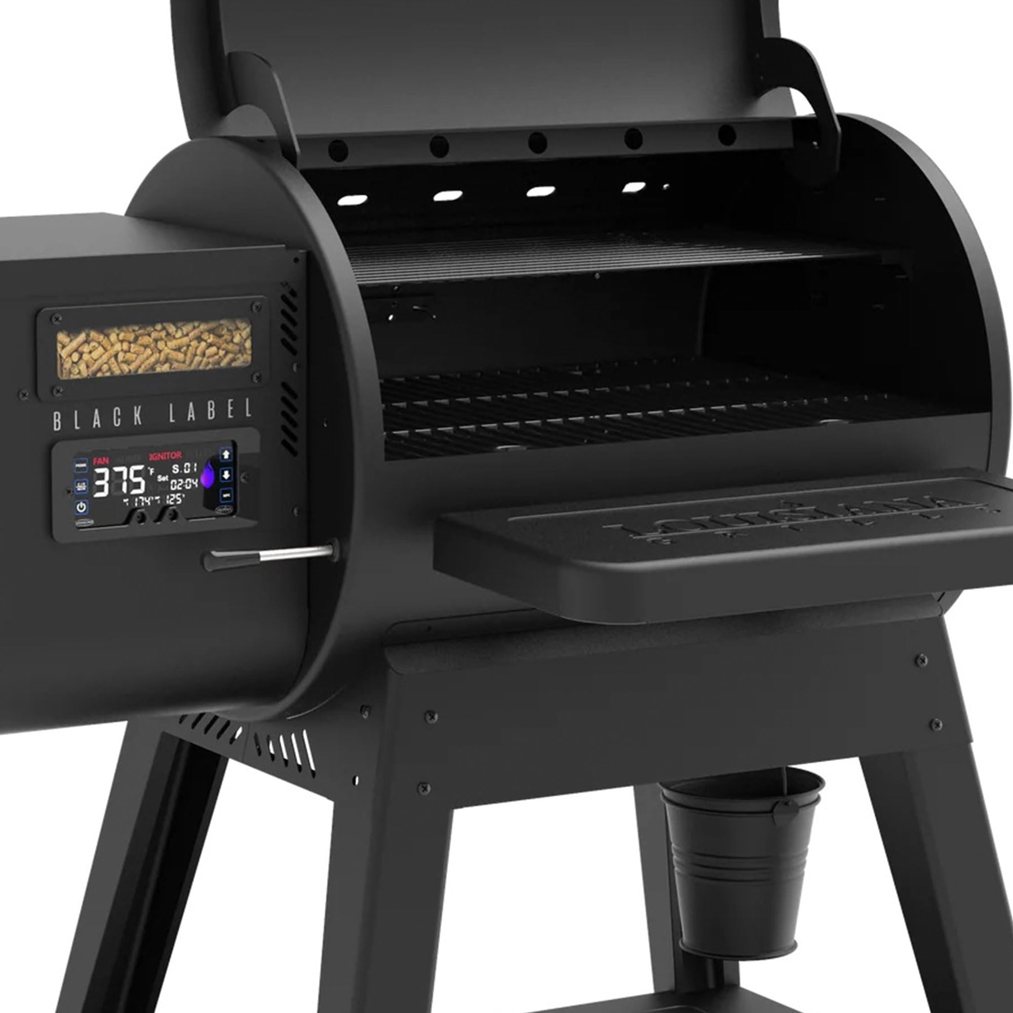 Louisiana Grills LG800BL 10638 Black Label Series Wood Pellet Grill with WiFi Control 800