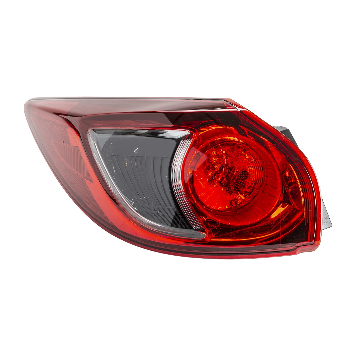 Left TYC Tail Light Assembly Compatible with 2013-2016 Mazda CX-5
