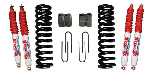 Skyjacker Suspension Lift Kit 176BK-N w/Shock Nitro Shocks 6 in. Lift Incl. Front Coil Springs Rear U Bolt Kit Rear Blocks