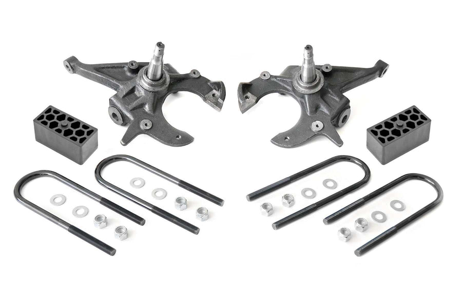 Rough Country 2" for Lowering Kit 1982-2003 Chevy/GMC S10/S10 Blazer 2WD - 724