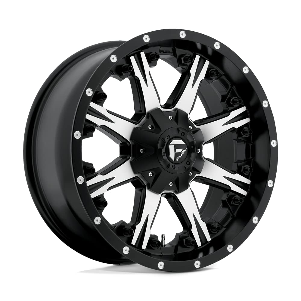 D541 20X9 6X135/5.5 MT-BLK-MACH 20MM - Fuel 1PC