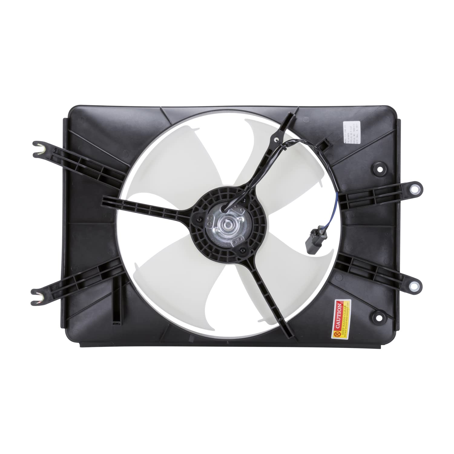 Cooling Fan Assembly TYC 610620 Compatible with 2003-2004 Honda Pilot, Black