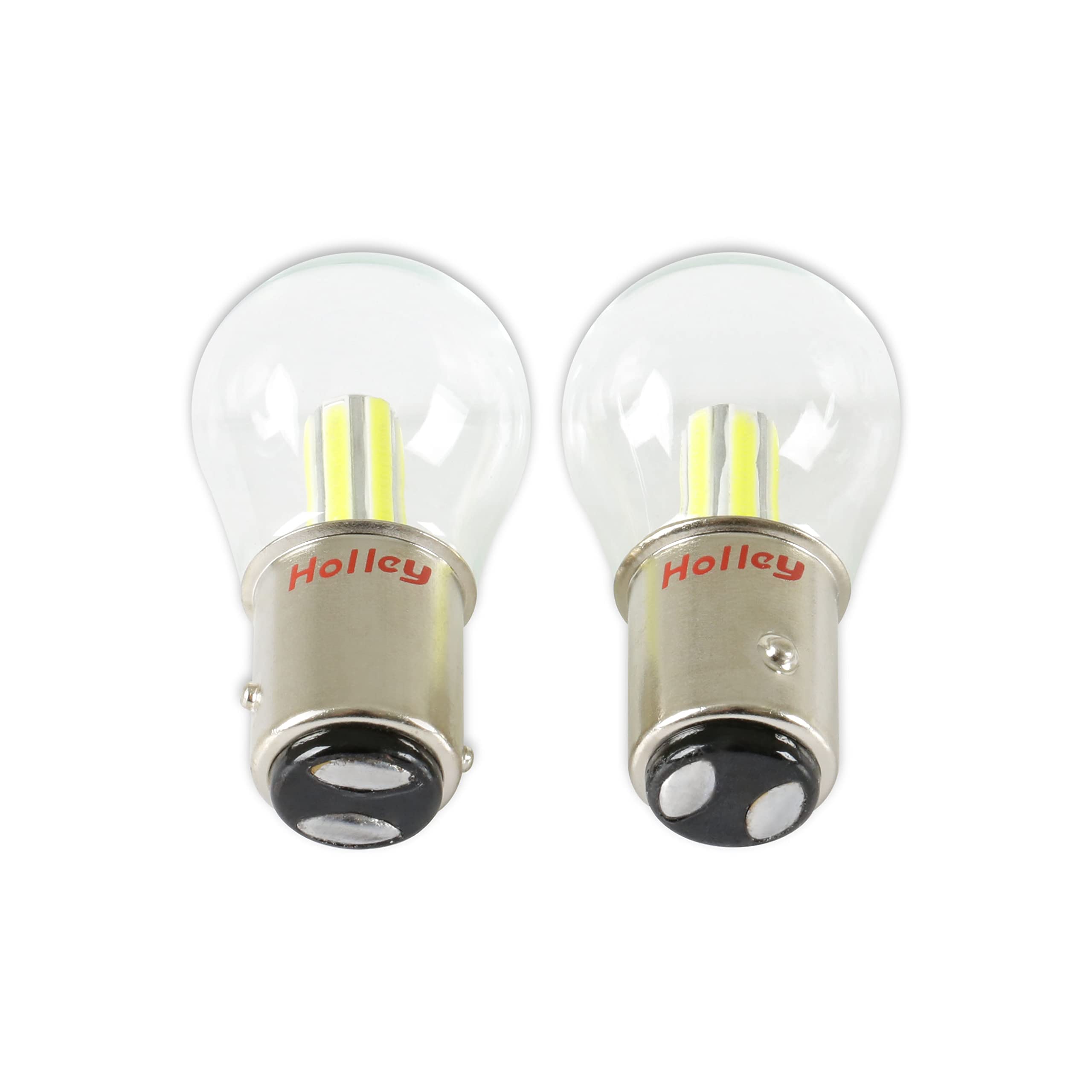Holley HLED09 RetroBright LED Bulbs - Turn Signal 1157 - Modern White - Pair