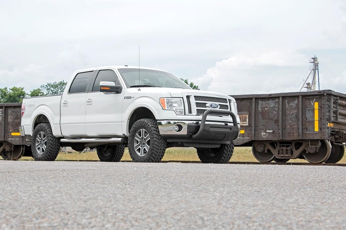 3" Rough Country Suspension Lift Kit w/M1 Struts for 2009-2013 F-150 4WD - 54440