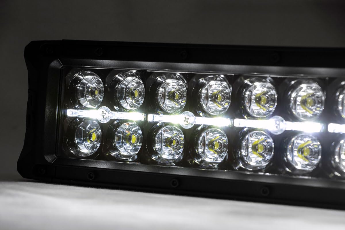 Black Series Rough Country 54" Curved Dual Row DRL CREE LED Light Bar - 72954BD