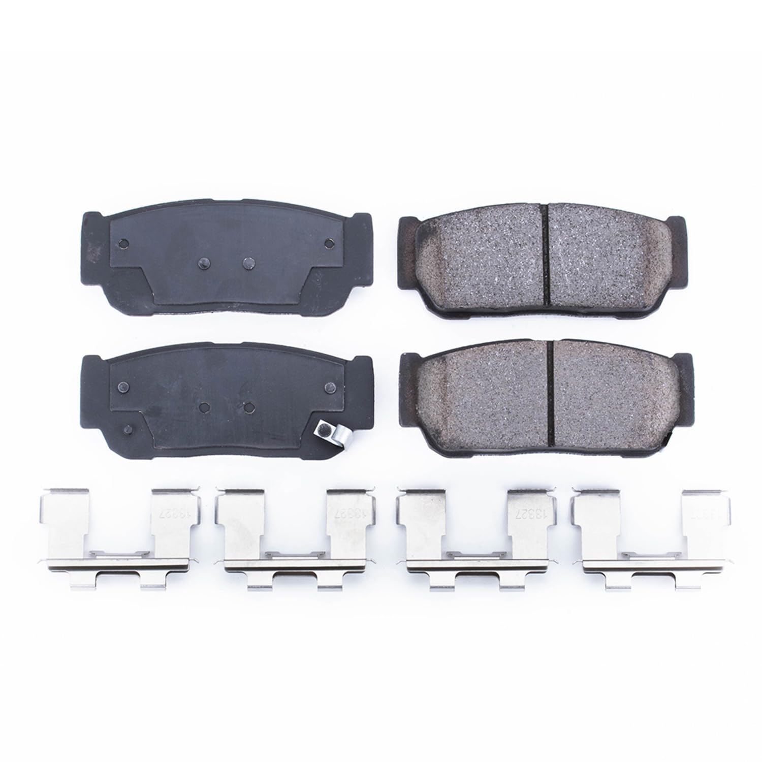 Power Stop Brake Kit Front For Hyundai Entourage 2007 |Kia Sedona 2006 |Sorento 2003-09 - Ceramic Brake Pads With Installation Hardware, 17-954