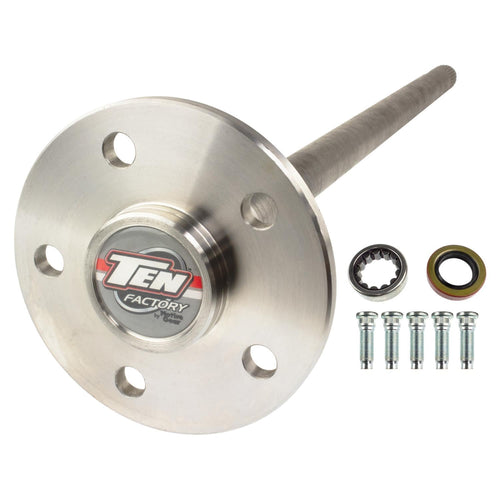 Spline Drive TEN Factory MG25110 Bolt Pattern Axle Shaft Assembly for Ford 8.8, 28 Spline Rear Axle Left (Driver) - Fits Ford Ranger (1983–1992), Replaces EXCEL 92-23335, Nitro AXF750004, E3TZ4234C