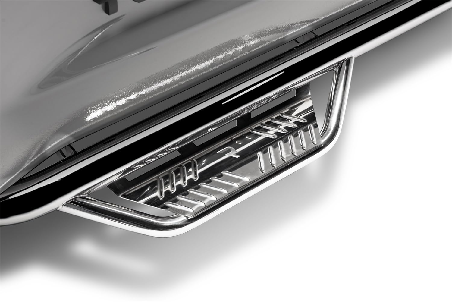 Podium Step N-Fab HPF1585CC-SS Polished Stainless Steel 3 in. Main Tube Diameter Step