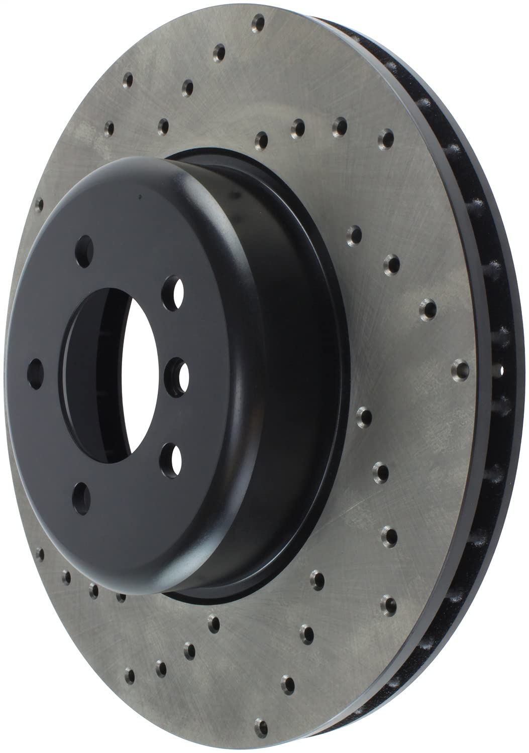 Front Right StopTech 128.34071R Sport Cross Drilled Brake Rotor