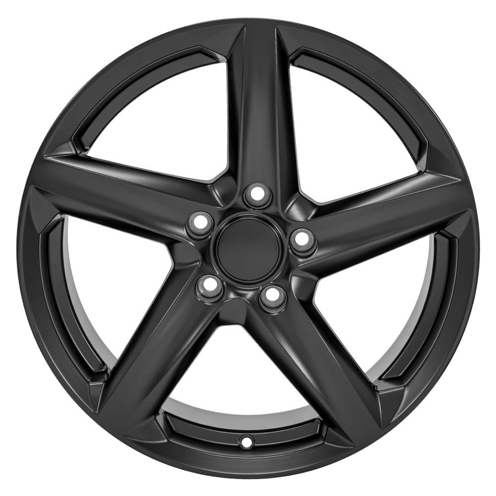 CV02C-18085-5475-56B1 OE Wheels: 18" Replica Wheel Cv02C Fits Chevrolet C7 Corvette 18X8.5 Satin Black Wheel
