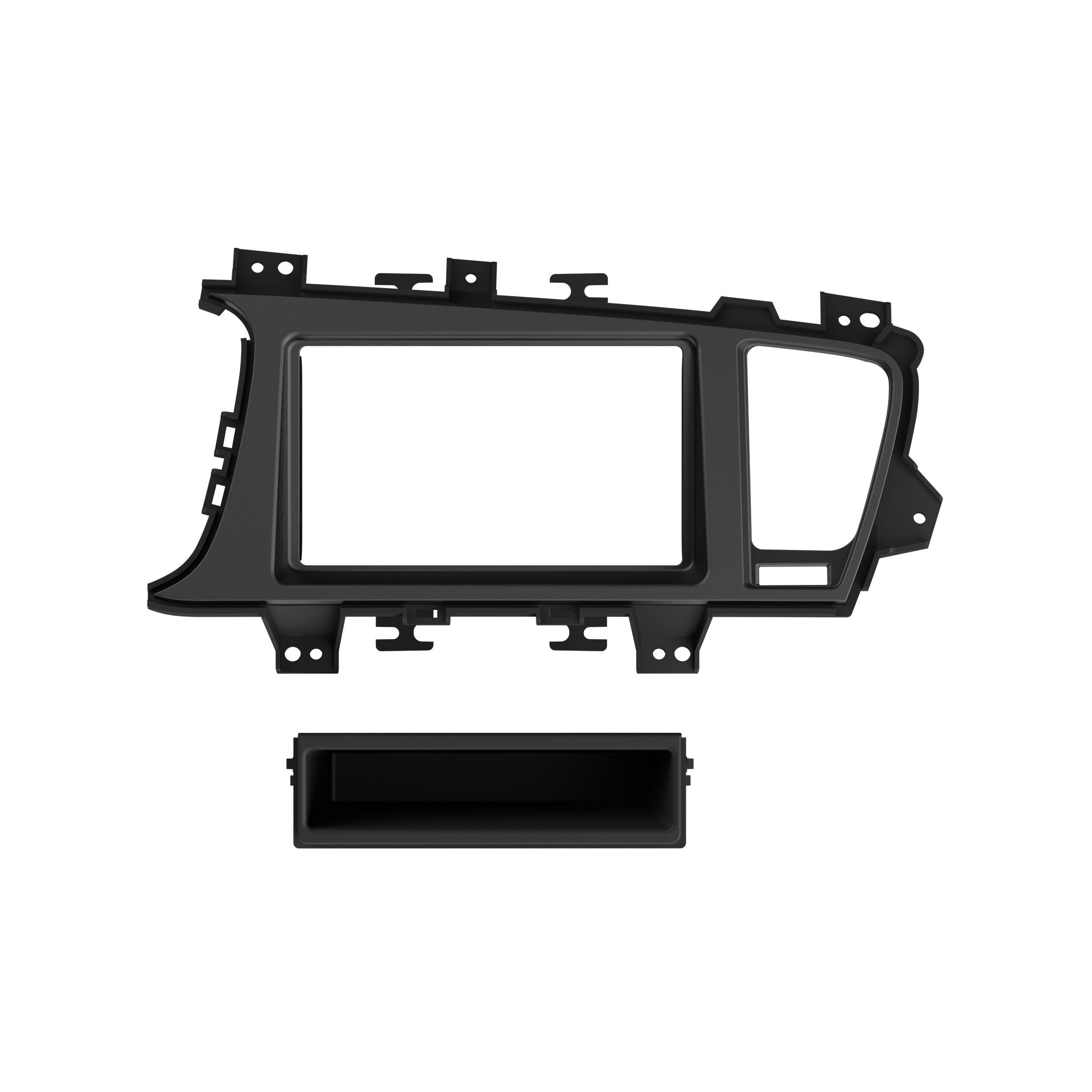 Kia Optima 2011-UP Metra Electronics 99-7345B Dash Fitment Kit Single/Double DIN with Pocket