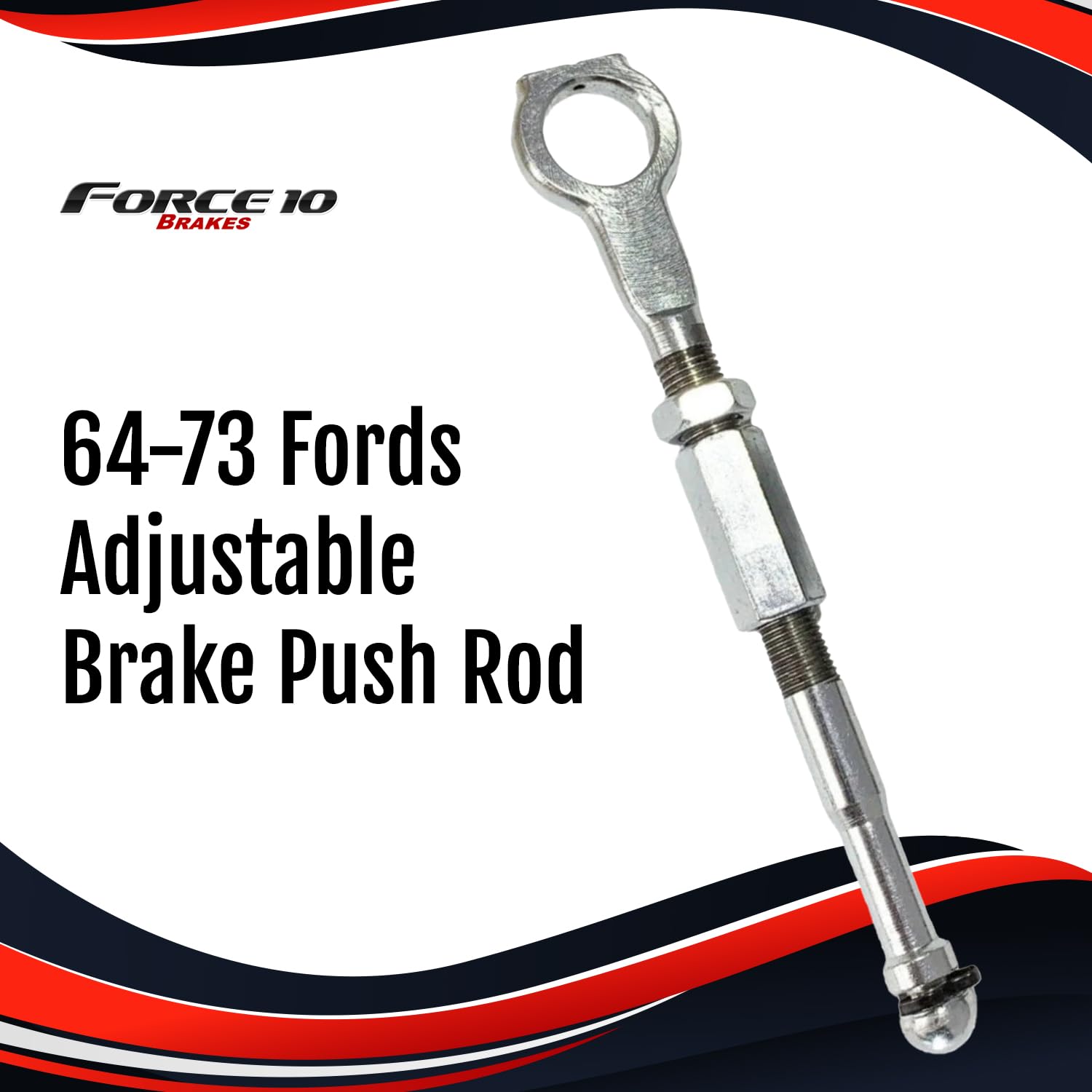Adjustable Brake Push Rod - Scott Drake Classic 65-9 (A21161)