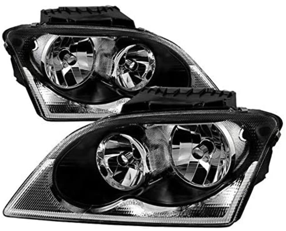 Chrysler Halo Headlight Xtune HD-JH-CHRPA04-BK