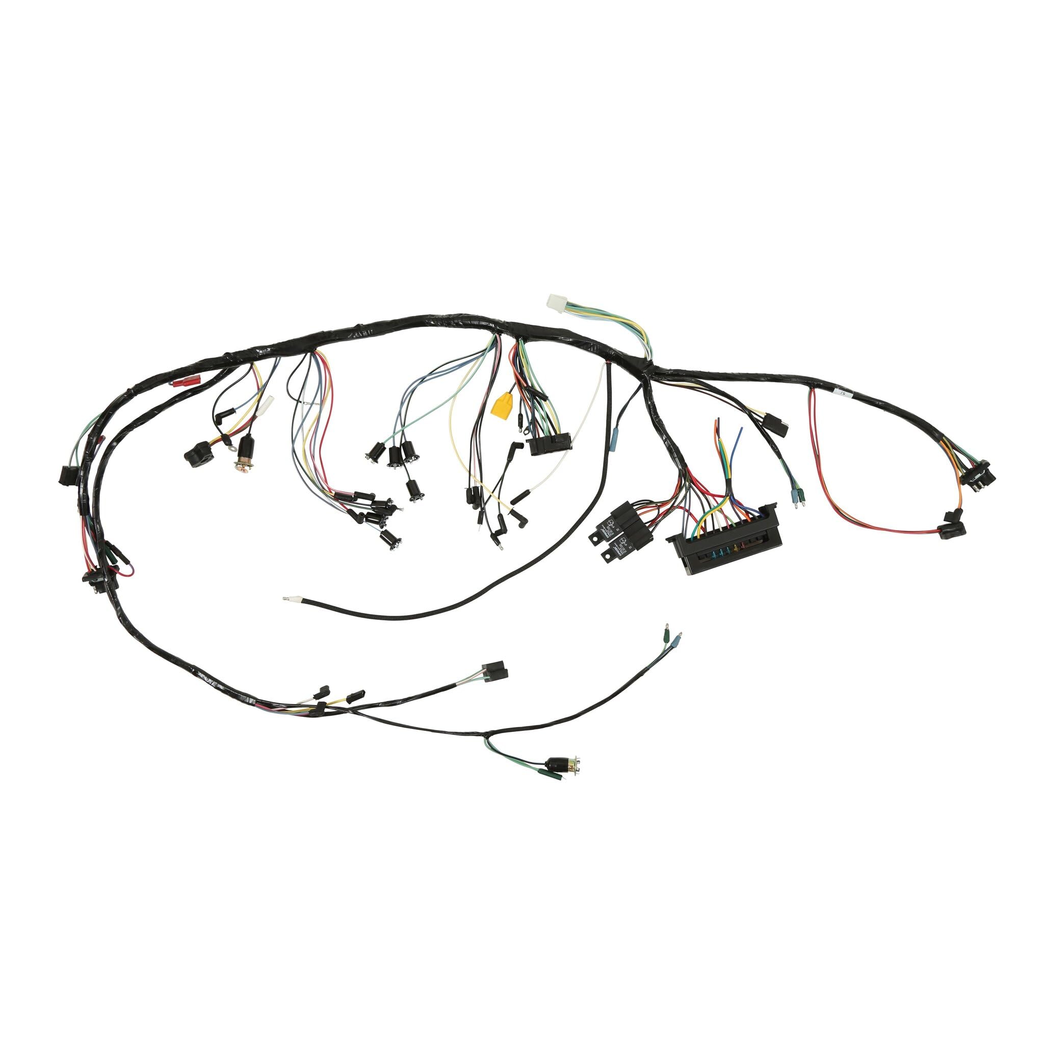 C6ZZ-14401-PFB Scott Drake 1966 Under-Dash Harness Premium Fuse Box and Relays