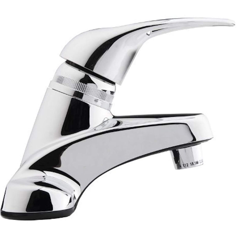 Dura Faucet RV DF-PL100-CP Single Lever Bathroom Faucet (Chrome Plating Over ABS Plastic)