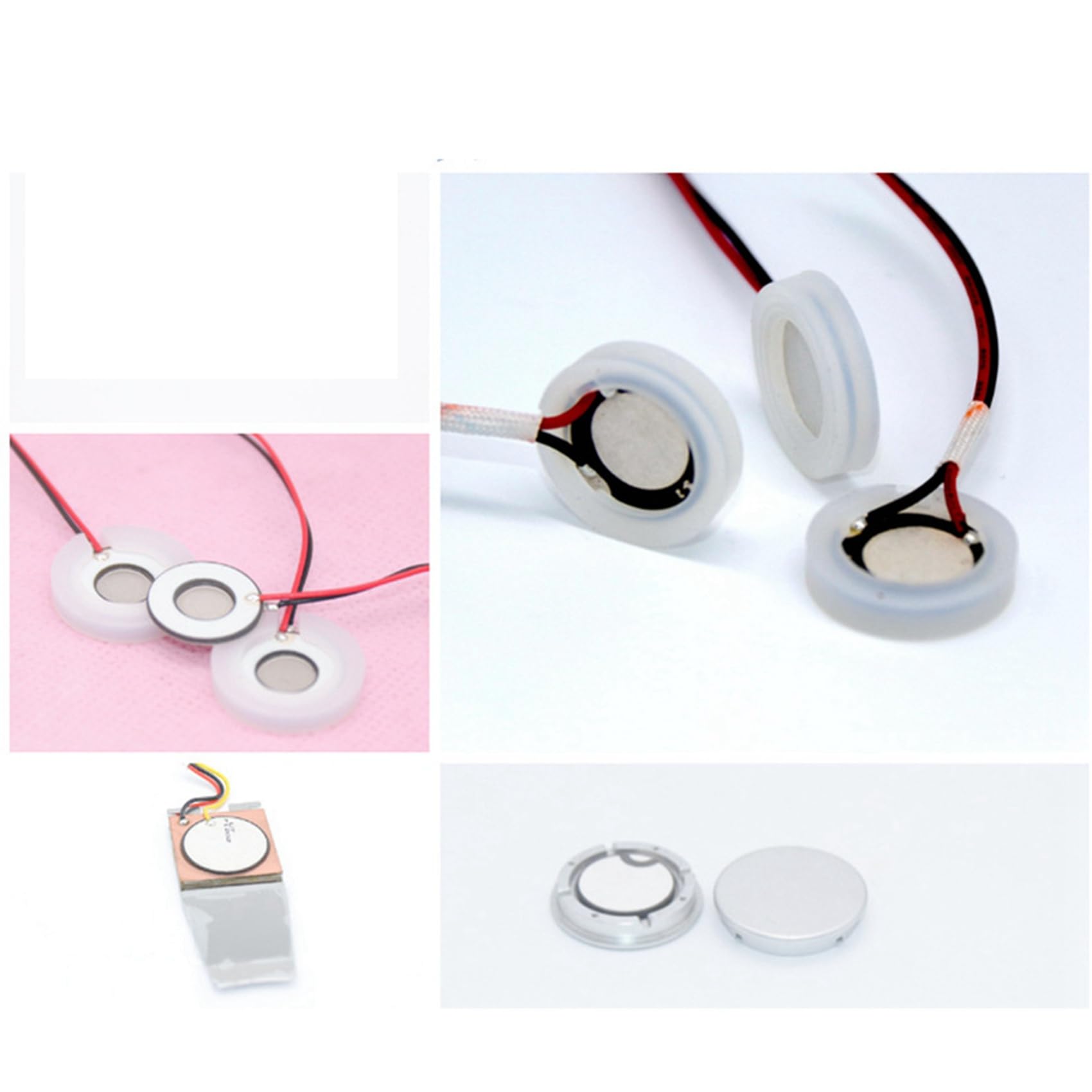 20 Pcs Bdfhjln 16mm 1.7MHz Ultrasonic Mist Maker Transducer Humidifier Parts Spray Head