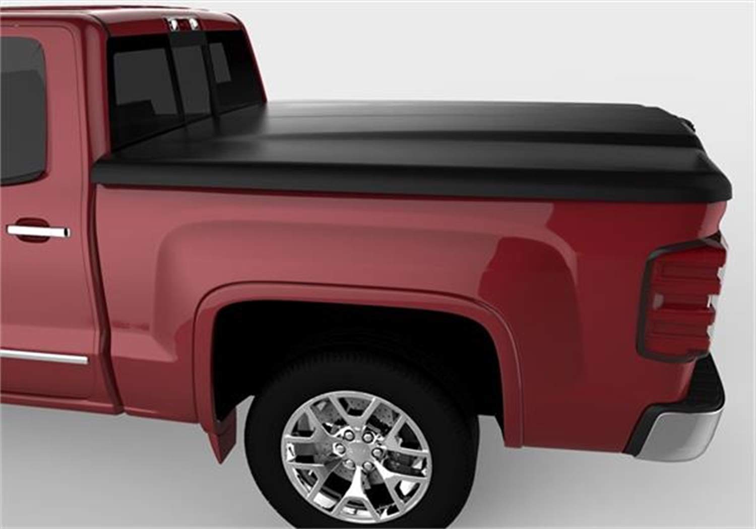 UnderCover Elite LX RealTruck One-Piece Truck Bed Tonneau Cover | UC1138L-GAN | Fits 2014 - 2018, 2019 Limited GMC Sierra 1500 GAN(WA636R) - Silver Ice 5' 9" Bed (69.3")