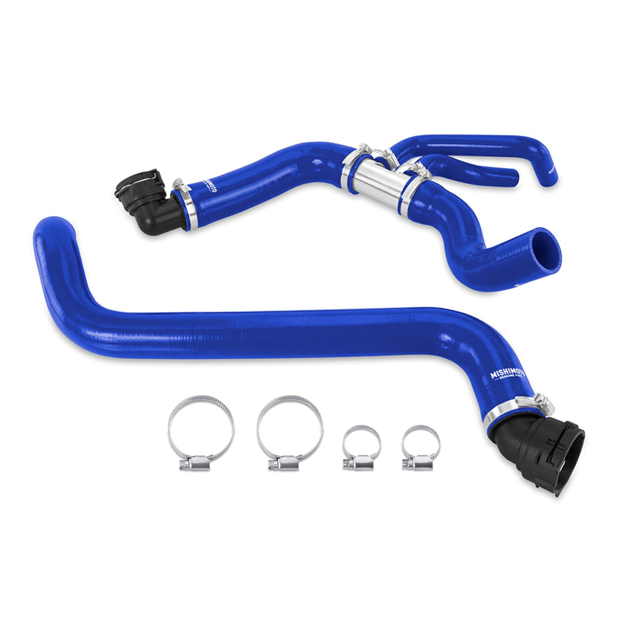 Mishimoto Silicone Hose Kit MMHOSE-F50-18BL, Compatible with Ford F-150 5.0L V8, 2018-202, Blue