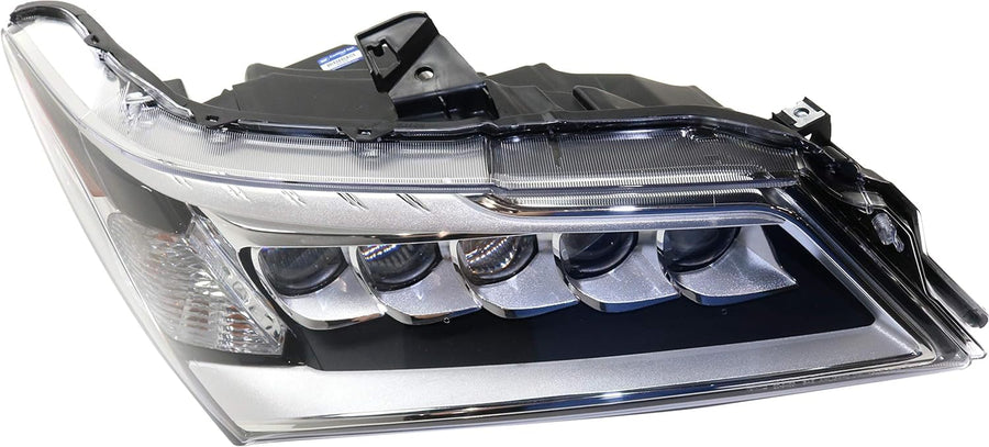 For Acura MDX DEPO ACK Headlight Assembly 2014 2015 2016 Passenger Side LED AC2503125 | 33100-TZ5-A01