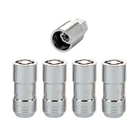 Chrome Cone Seat McGard 24210 Wheel Locks (M14 x 1.5 Thread Size) - Set of 4