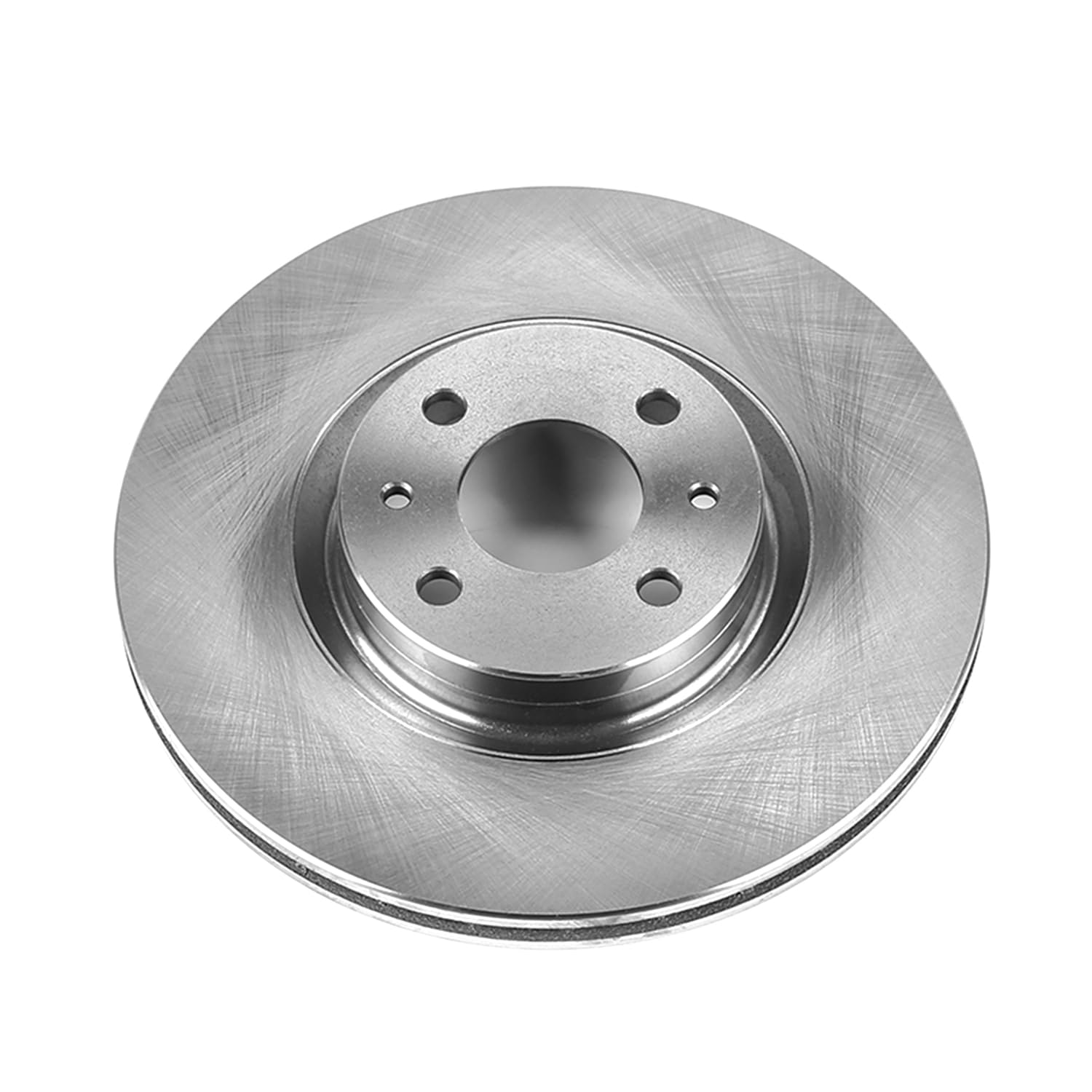 Power Stop Autospeciality EBR1297 Front Brake Rotor Stock Replacement For Fiat 500 2012-2019 [Model Specific]