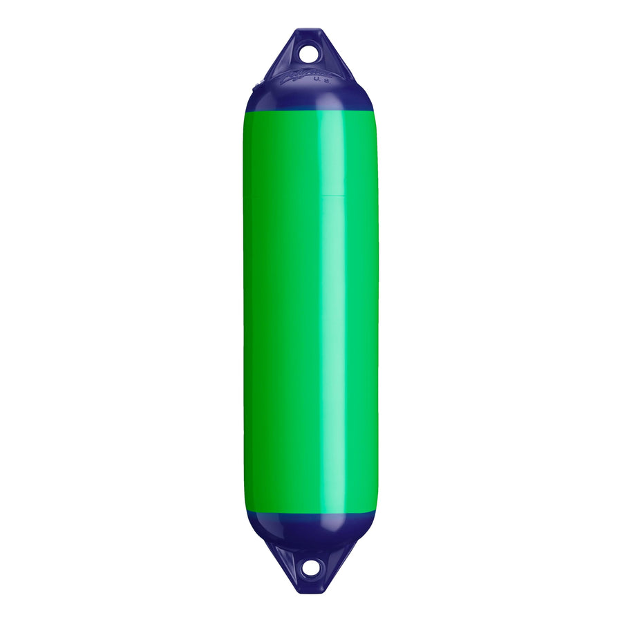 Polyform F-Series Boat Fender Standard F-1 Blue Ropehold - Green
