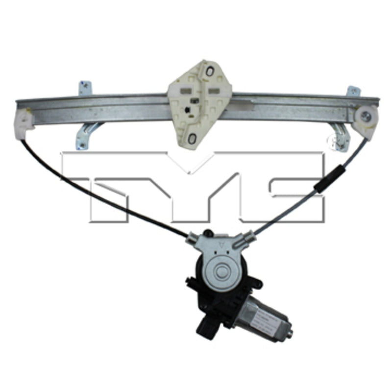 Power Window Motor and Regulator Assembly TYC 660063 Front Right-Side Compatible with 2003-2007 Honda Accord