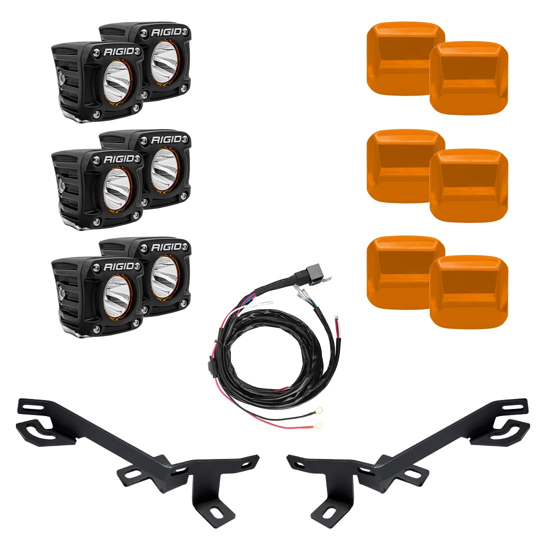 2017+ Rigid Industries Can-Am Maveric X3 Revolve Headlight Kit (41637)