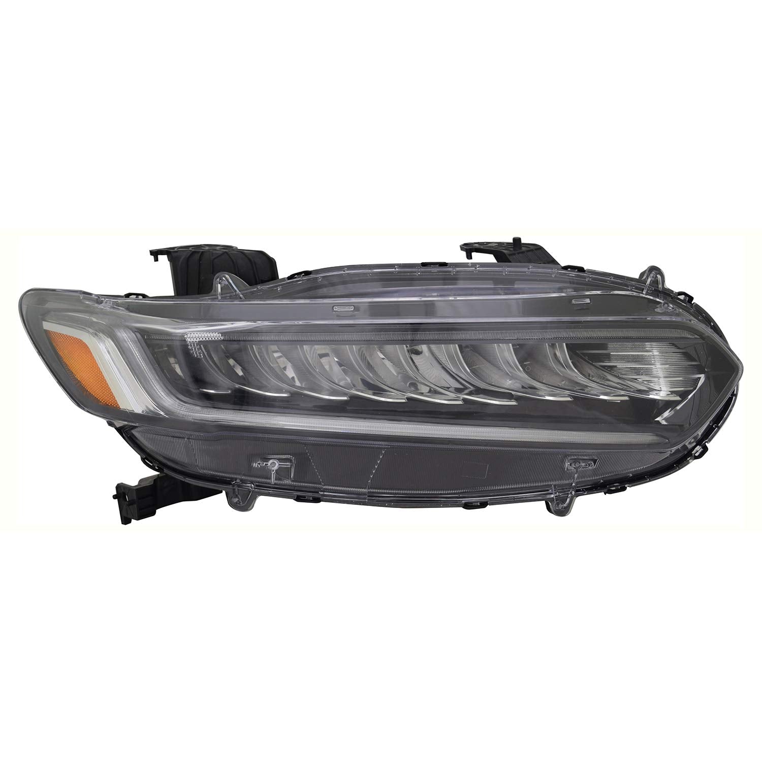 Right TYC Headlight Assembly Compatible with 2018-2020 Honda Accord