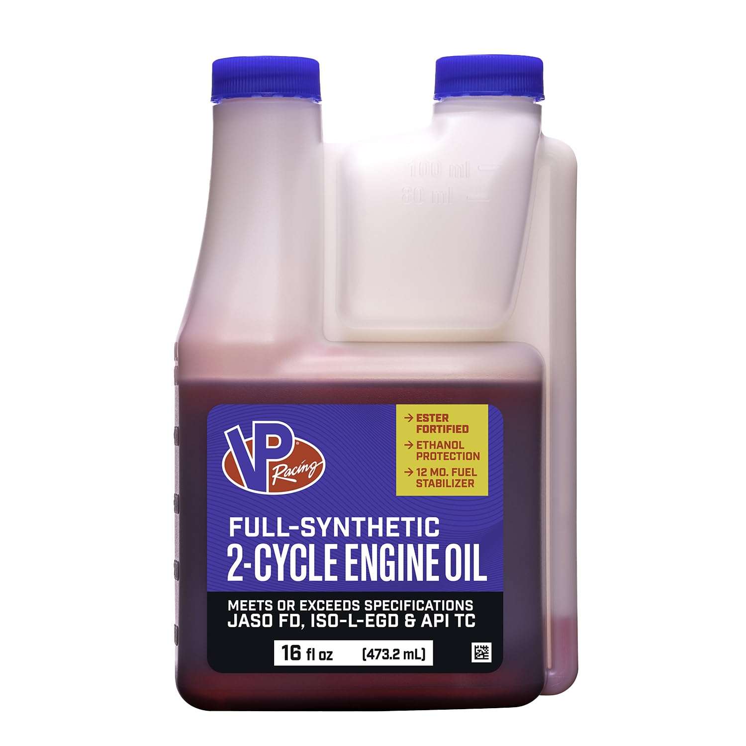 Full-Synthetic VP Racing 2907 2-Cycle Oil for Small Engines, 16 Ounce (1 Pack)