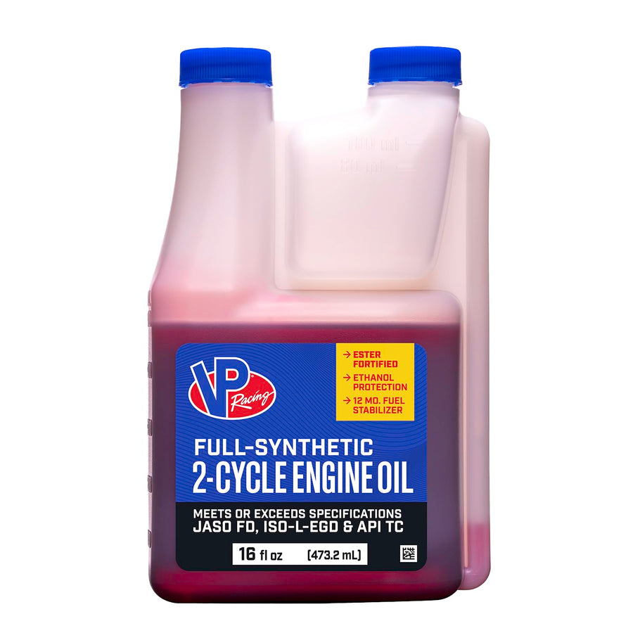 Full-Synthetic VP Racing 2907 2-Cycle Oil for Small Engines, 16 Ounce (1 Pack)